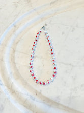 Load image into Gallery viewer, Magnolia Magenta Beaded Necklace