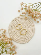 Load image into Gallery viewer, Mini Heart Hoops
