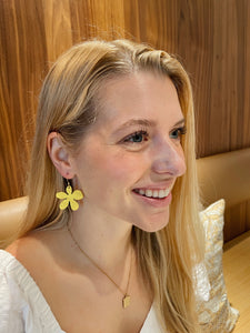 Yellow Flower Dangles