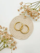 Load image into Gallery viewer, Gold Chunky Hoops
