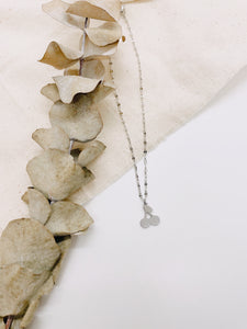 Silver Cherry Necklace
