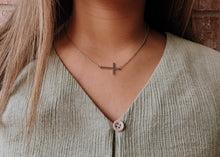 Load image into Gallery viewer, Horizontal Cross Necklaces
